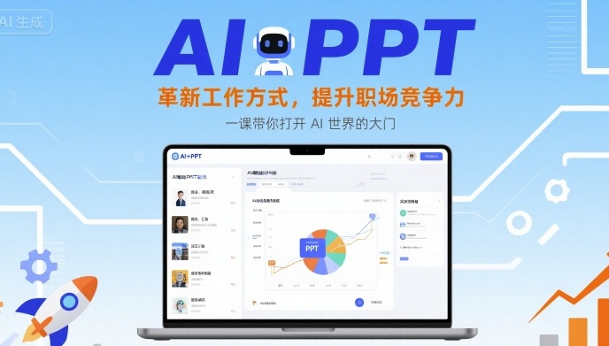 AI+PPT:革新工作方式,提升职场竞争力,一课带你打开 AI 世界的大门-51网创资源