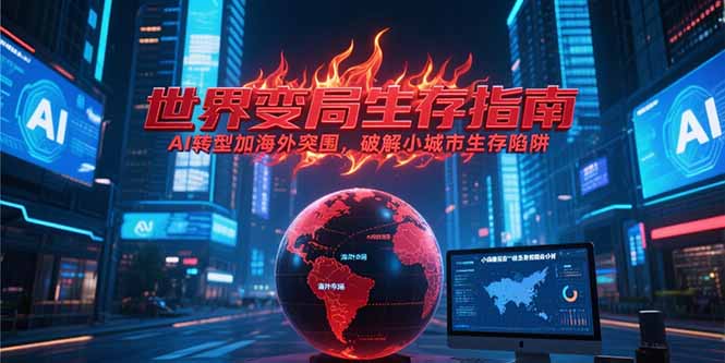付费文章《世界变局生存指南，AI转型加海外突围，破解小城市生存陷阱》-51网创资源