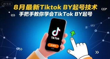 8月最新Tiktok搬运起号技术，手把手教你学会TikTok搬运起号-51网创资源