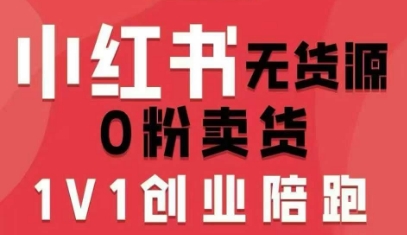小红书无货源0粉电商课，开店准备、选品策略、笔记撰写、视频剪辑、数据分析、账号打造、资料文档-51网创资源